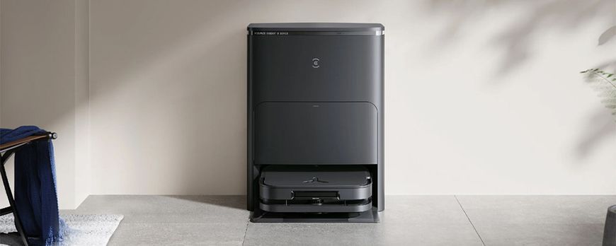 Ecovacs Deebot Ozmo X5 Pro Omni Black робот пылесос с влажной уборкой и самоочисткой DDX39 BLACK фото