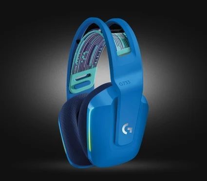 Logitech G733 Lightspeed &mdash; бездротові повнорозмірні ігрові навушники з мікрофоном, RGB-підсвічуванням і DTS Headphone:X 2.0 981-000943 фото