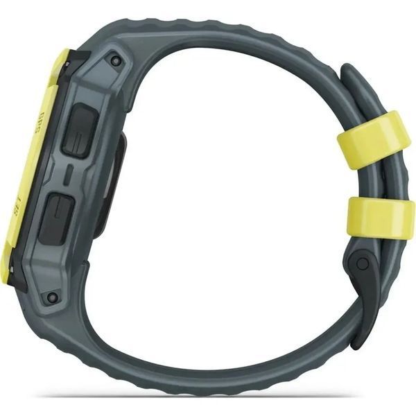 Смарт-годинник Garmin Instinct E 45мм Electric Lime | GPS, пульсоксиметр, водонепроникність 10 ATM, силіконовий ремінець 010-02933-01 фото