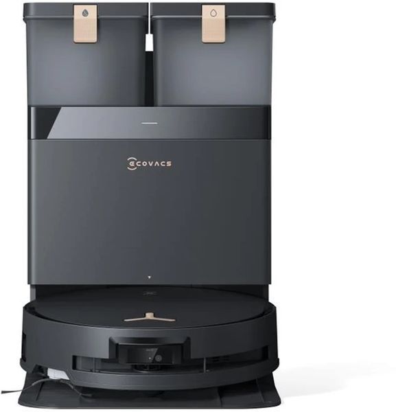 Робот-пылесос ECOVACS Deebot X8 Pro Omni с влажной уборкой и базой самоочистки, черный DEX56 Black фото