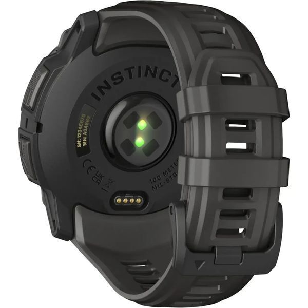 Смарт-часы Garmin Instinct 3 50мм Black AMOLED | GPS GLONASS Galileo, пульсометр SpO2, водостойкость 10 ATM 010-03020-03 фото