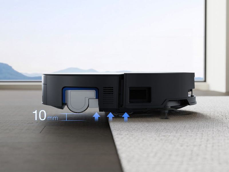Робот-пылесос ECOVACS Deebot X8 Pro Omni с влажной уборкой и базой самоочистки, черный DEX56 Black фото