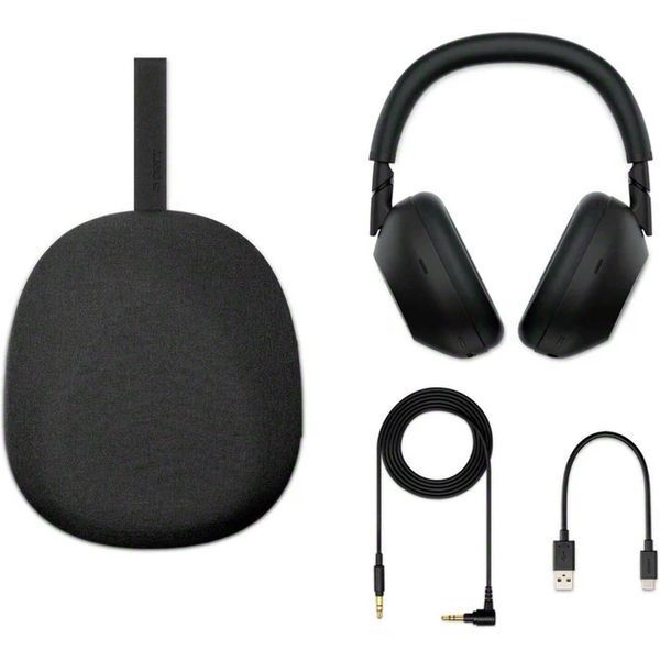 Sony WH-1000XM6 Black&mdash; бездротові повнорозмірні навушники з шумопоглинанням, Bluetooth 5.3, LDAC, Hi-Res Audio, Multipoint, DSEE WH1000XM6B.CE7 фото