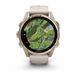 Смарт-годинник Garmin Fenix 8 43mm AMOLED Sapphire Soft Gold w. Fog Gr, Силіконовий ремінець, Водозахист 10 ATM, GPS, Wi-Fi, NFC 010-02903-40 фото 7