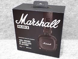 Marshall Major V &ndash; бездротові накладні навушники з Bluetooth, 40 мм драйвери, 100+ годин автономної роботи, складна конструкція 1006834 фото