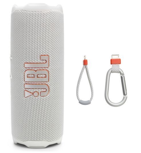 JBL Flip 7&nbsp;White &ndash; портативная Bluetooth-колонка с мощным звуком JBL Pro, AI Sound Boost, защитой IP68, 16 ч автономности JBLFLIP7WHT фото