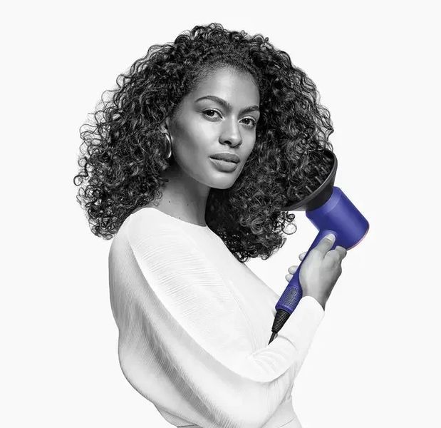Фен Dyson Supersonic HD07 Limited Edition Vinca Blue/Rose (426081-01) &ndash; професійний фен з іонізацією та 5 насадками NW24538 фото
