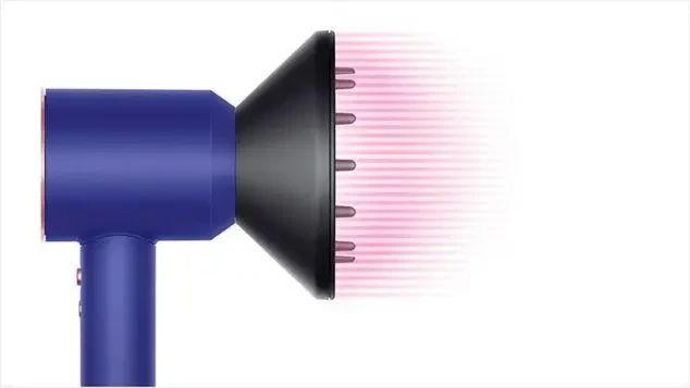 Фен Dyson Supersonic HD07 Limited Edition Vinca Blue/Rose (426081-01) &ndash; професійний фен з іонізацією та 5 насадками NW24538 фото