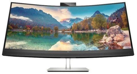 HP E34m G4 34&Prime; WQHD Вигнутий Монітор з USB-C, 5МП Камера, Динаміки, Мікрофони, Zoom Сертифікація, 75 Гц, VA, 21:9 40Z26AA фото