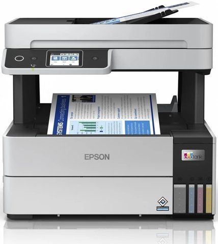 Epson L6490 EcoTank БФП 4-в-1, струменевий принтер, сканер, копір, факс, A4, Wi-Fi, Ethernet, двосторонній друк, СБПЧ L6490 фото