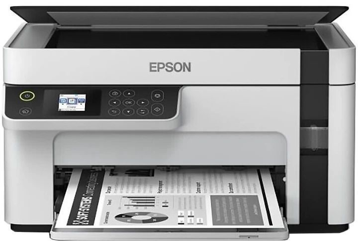 Epson M2120 багатофункціональний монохромний принтер 3-в-1, A4, Wi-Fi, без картриджів, економний друк M2120 фото