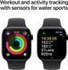 Смарт-годинник Apple Watch 10 Series GPS 42мм Jet Black Aluminum Case | ремінець Ink Sport Loop MWWG3 фото 6